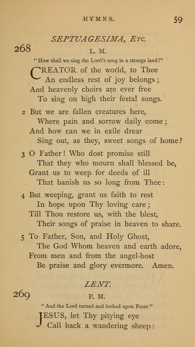 A Church hymnal: compiled from "Additional hymns," "Hymns ancient and modern," and "Hymns for church and home," as authorized by the House of Bishops page 66