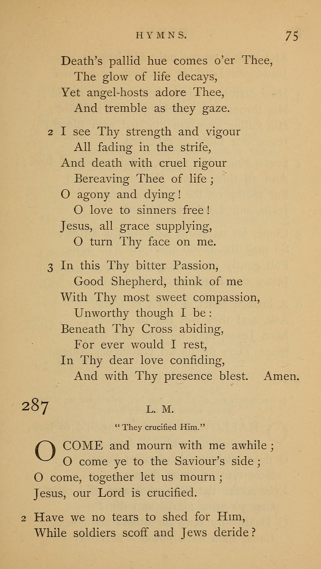 A Church hymnal: compiled from "Additional hymns," "Hymns ancient and modern," and "Hymns for church and home," as authorized by the House of Bishops page 82
