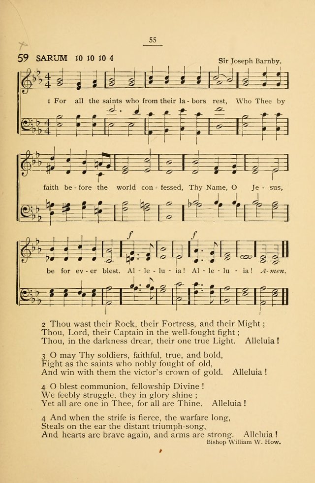 The Convention Hymnal: a compilation of familiar hymns for use at meetings where the larger collections are not available page 55