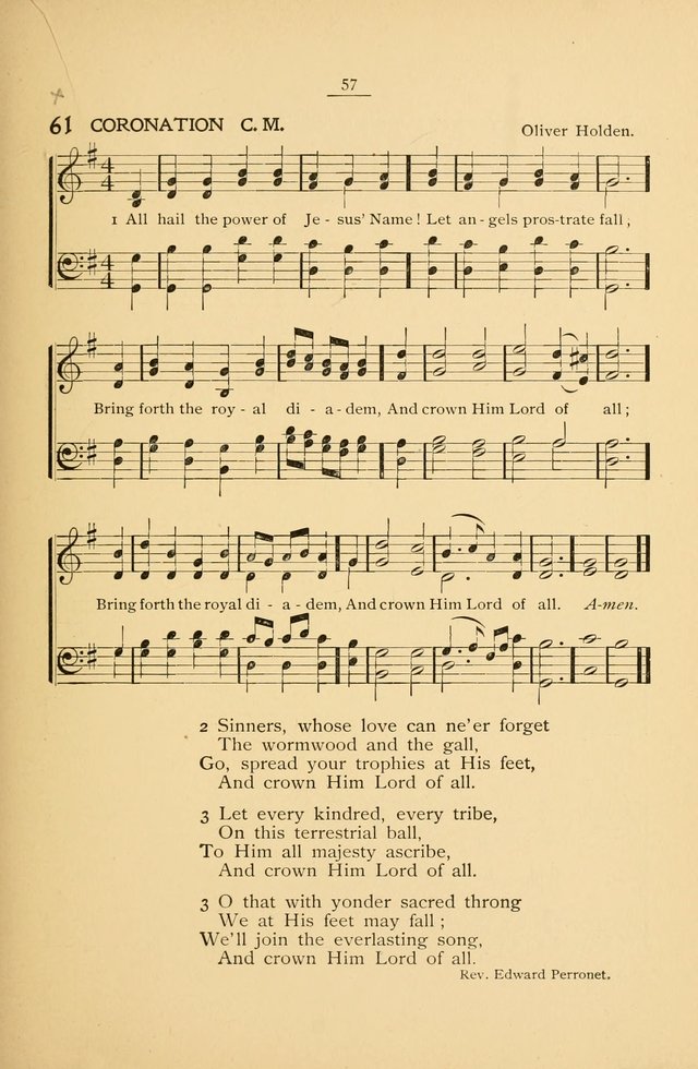 The Convention Hymnal: a compilation of familiar hymns for use at meetings where the larger collections are not available page 57