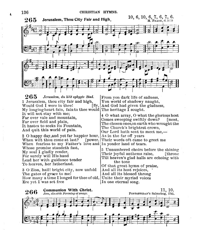 Christian Hymns: for church, school and home, with music page 134