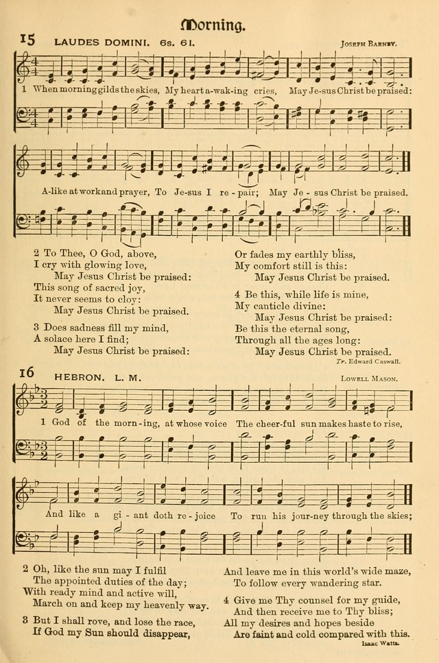 Church Hymns and Gospel Songs: for use in church services, prayer meetings, and other religious gatherings  page 7