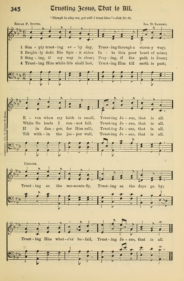 Church Hymns and Gospel Songs: for use in church services, prayer meetings, and other religious services page 181