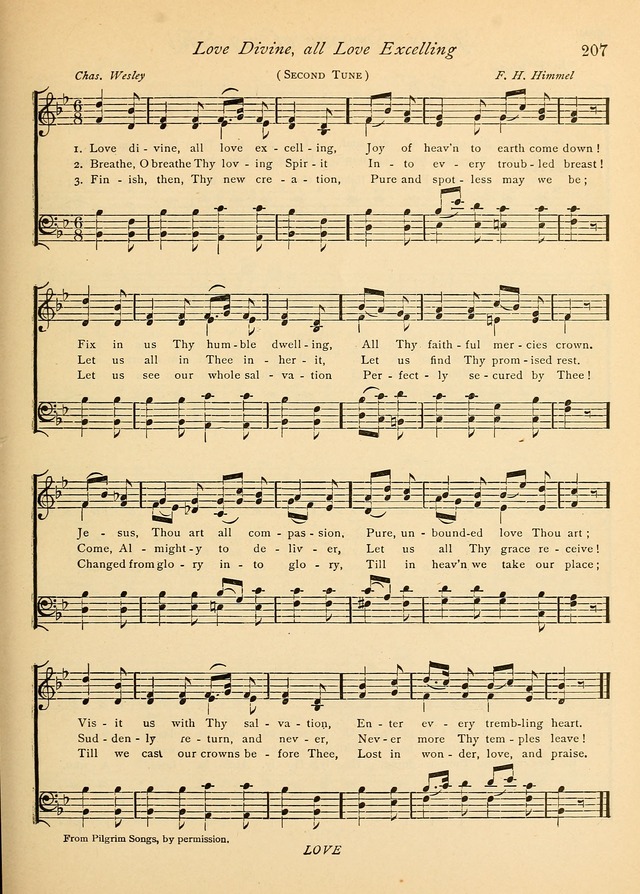 The Church and Home Hymnal: containing hymns and tunes for church service, for prayer meetings, for Sunday schools, for praise service, for home circles, for young people, children and special occasio page 220