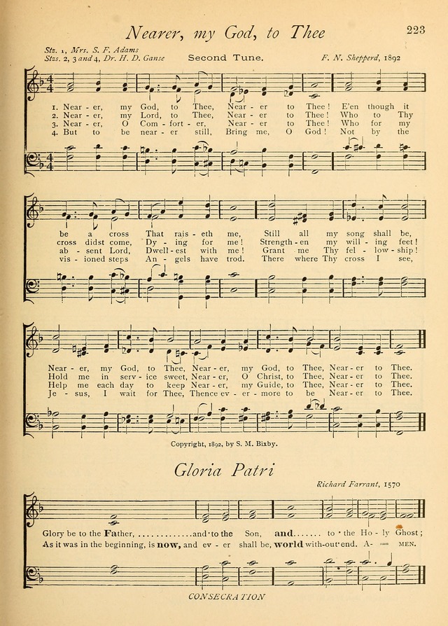 The Church and Home Hymnal: containing hymns and tunes for church service, for prayer meetings, for Sunday schools, for praise service, for home circles, for young people, children and special occasio page 236