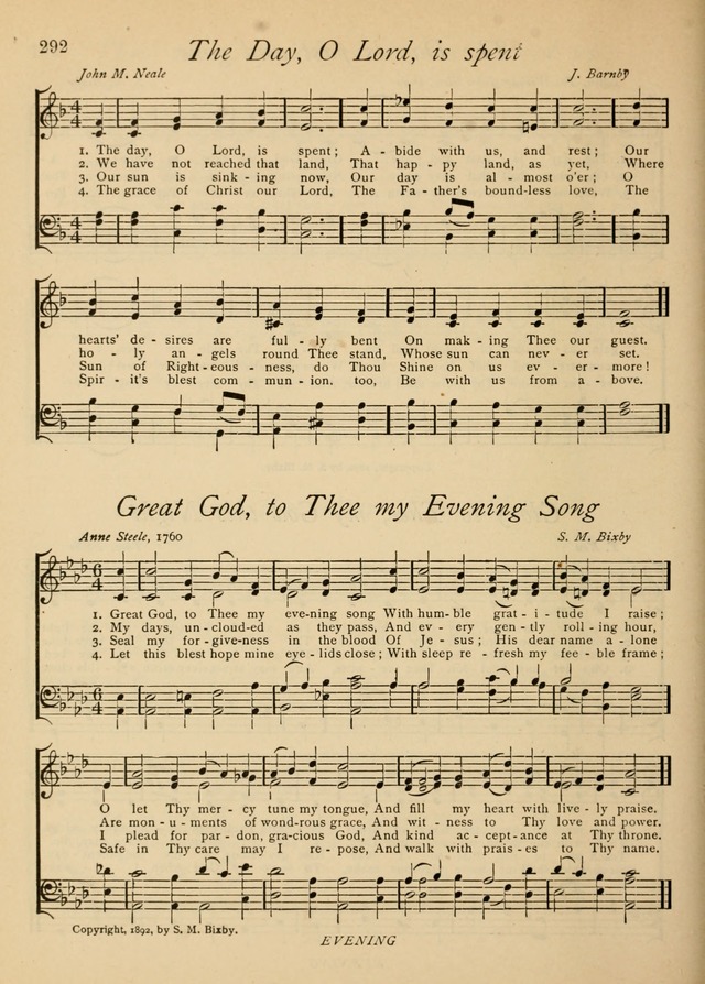 The Church and Home Hymnal: containing hymns and tunes for church service, for prayer meetings, for Sunday schools, for praise service, for home circles, for young people, children and special occasio page 305