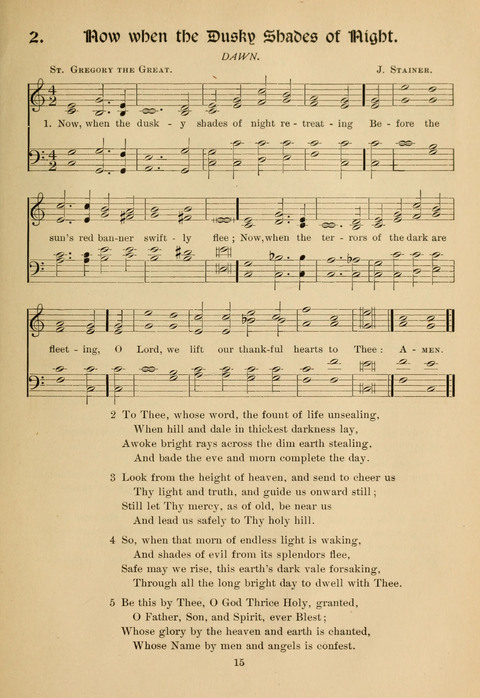 Chautauqua Hymnal and Liturgy page 11
