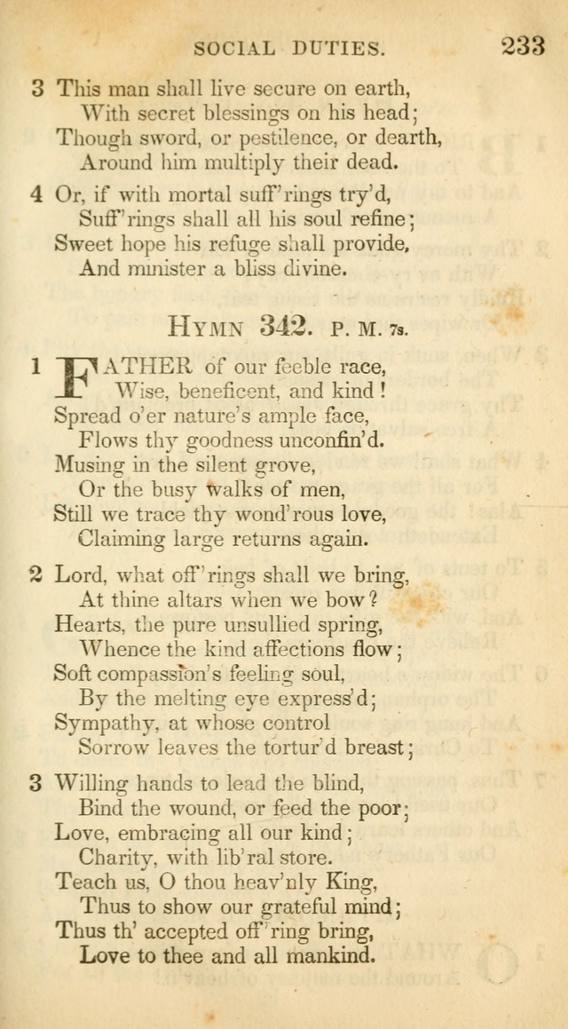 A Collection of Hymns and a Liturgy: for the use of Evangelical Lutheran Churches, to which are added prayers for families and individuals (New and Enl. Stereotype Ed.) page 233