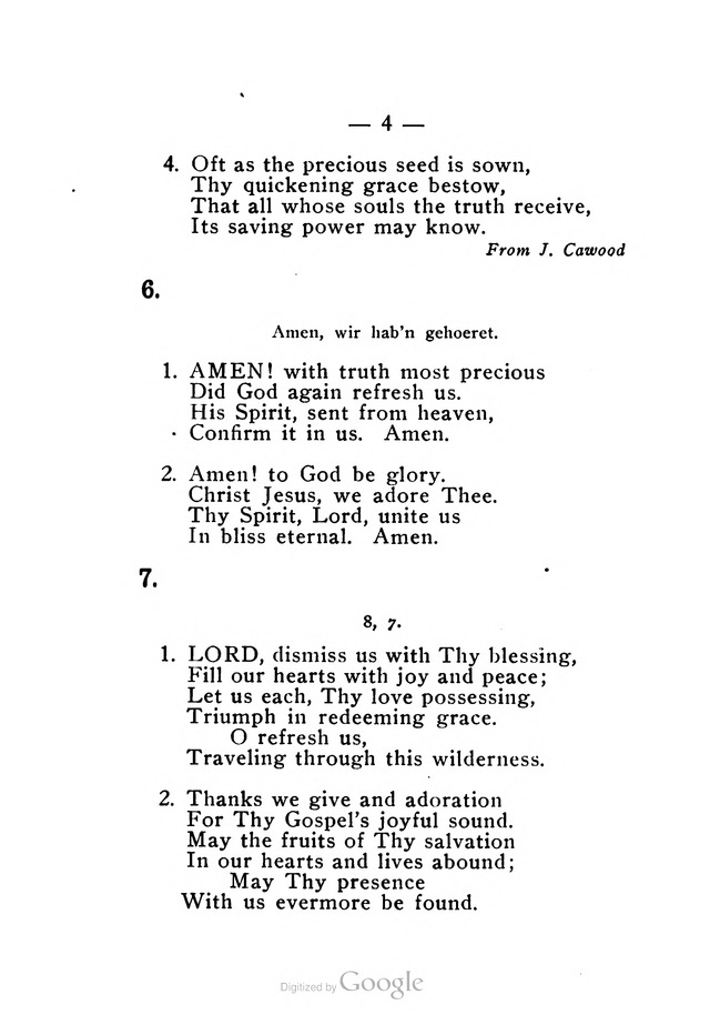 Church Hymnal for Lutheran Services page 1
