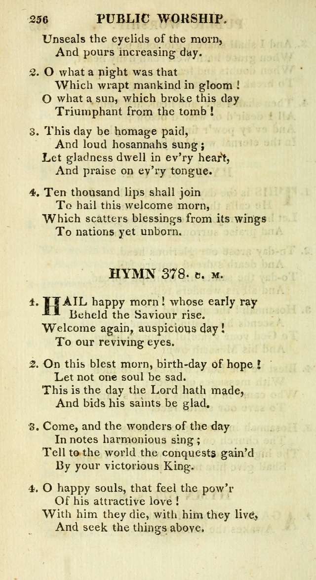 A Collection of Hymns and a Liturgy for the Use of Evangelical Lutheran Churches: to which are added prayers for families and individuals page 256