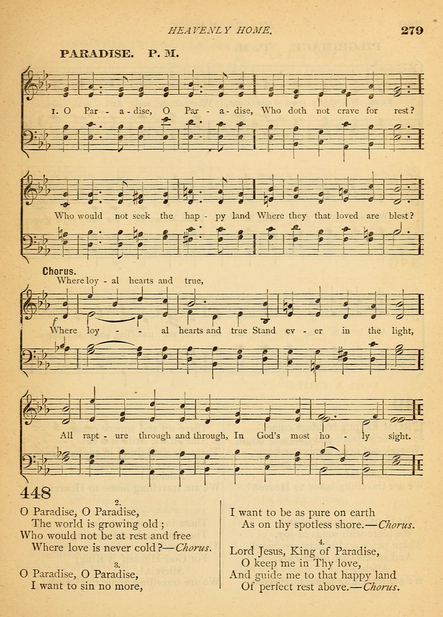 The Christian Hymnal: a selection of psalms and hymns with music, for use in public worship page 281