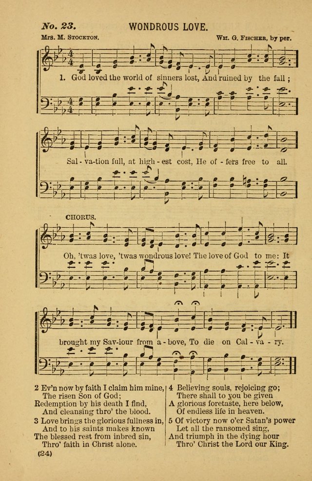 Coronation Hymns and Songs: for praise and prayer meetings, home and social singing page 24