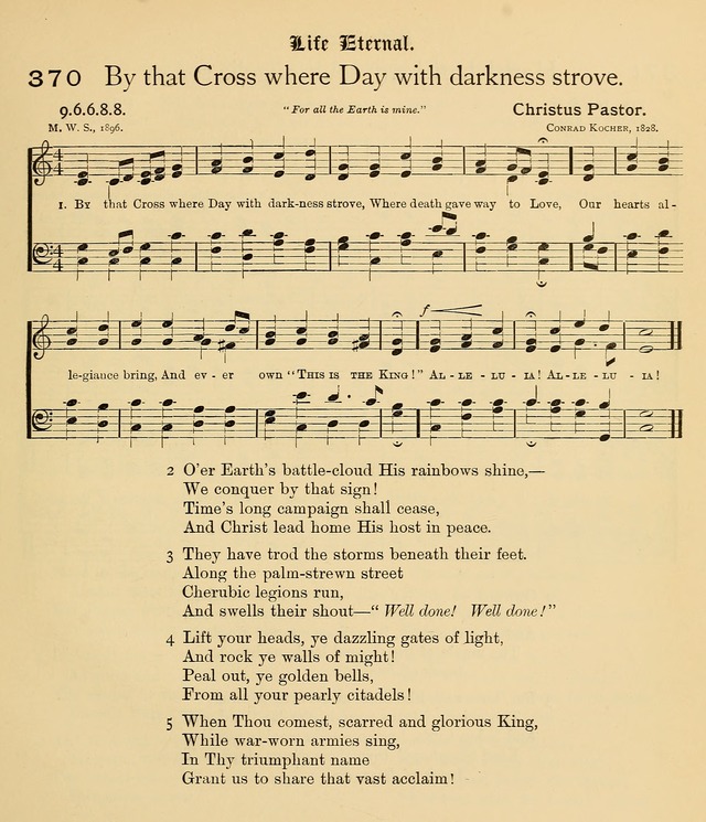 College Hymnal: a selection of Christian praise-songs for the uses of worship in universities, colleges and advanced schools. page 260