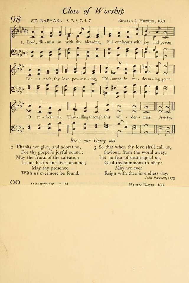 The Council Hymnal: a selection of hymns and tunes chosen from the Pilgrim Hymnal for the use of the National Council of Congregational Churches page 73