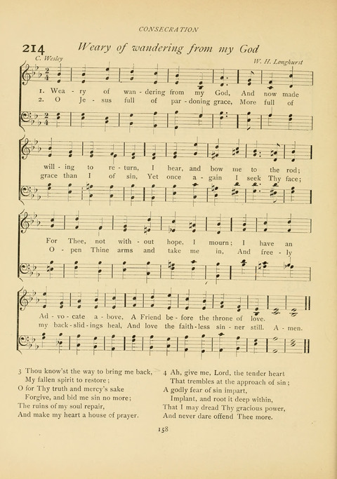 The Calvary Hymnal: for Sunday School, Prayer Meeting and Church Service page 158