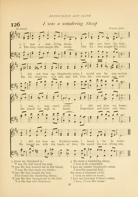 The Calvary Hymnal: for Sunday School, Prayer Meeting and Church Service page 97