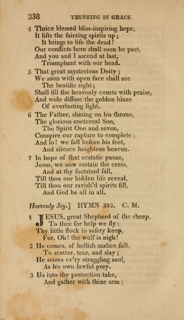A Collection of Hymns for the Use of the Methodist Episcopal Church: Principally from the Collection of the Rev. John Wesley. M. A. page 343