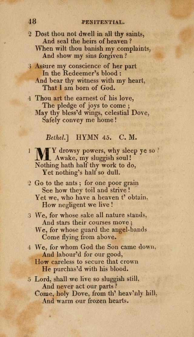 A Collection of Hymns for the Use of the Methodist Episcopal Church: Principally from the Collection of the Rev. John Wesley. M. A. page 53