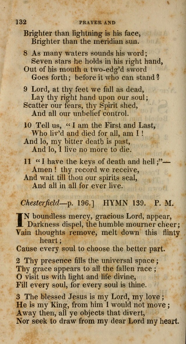 A Collection of Hymns for the Use of the Methodist Episcopal Church: principally from the collection of  Rev. John Wesley, M. A., late fellow of Lincoln College, Oxford; with... (Rev. & corr.) page 132