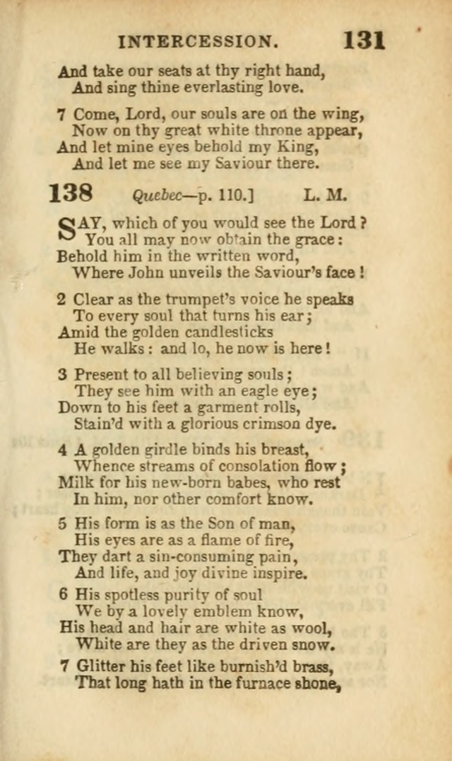 A Collection of Hymns: for the use of the Methodist Episcopal Church, principally from the collection of the Rev. John Wesley, A. M., late fellow of Lincoln College..(Rev. and corr. with a supplement) page 133
