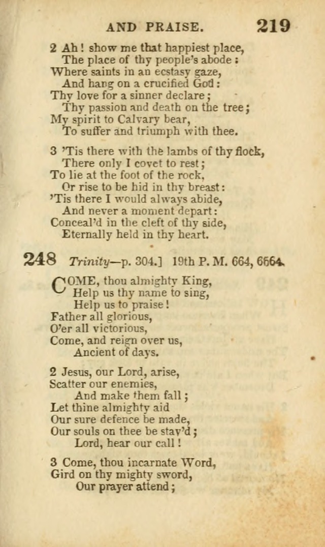 A Collection of Hymns: for the use of the Methodist Episcopal Church, principally from the collection of the Rev. John Wesley, A. M., late fellow of Lincoln College..(Rev. and corr. with a supplement) page 221