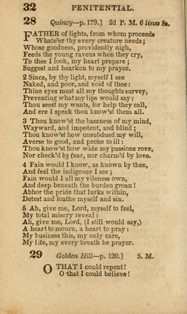 A Collection of Hymns: for the use of the Methodist Episcopal Church, principally from the collection of the Rev. John Wesley, A. M., late fellow of Lincoln College..(Rev. and corr. with a supplement) page 32