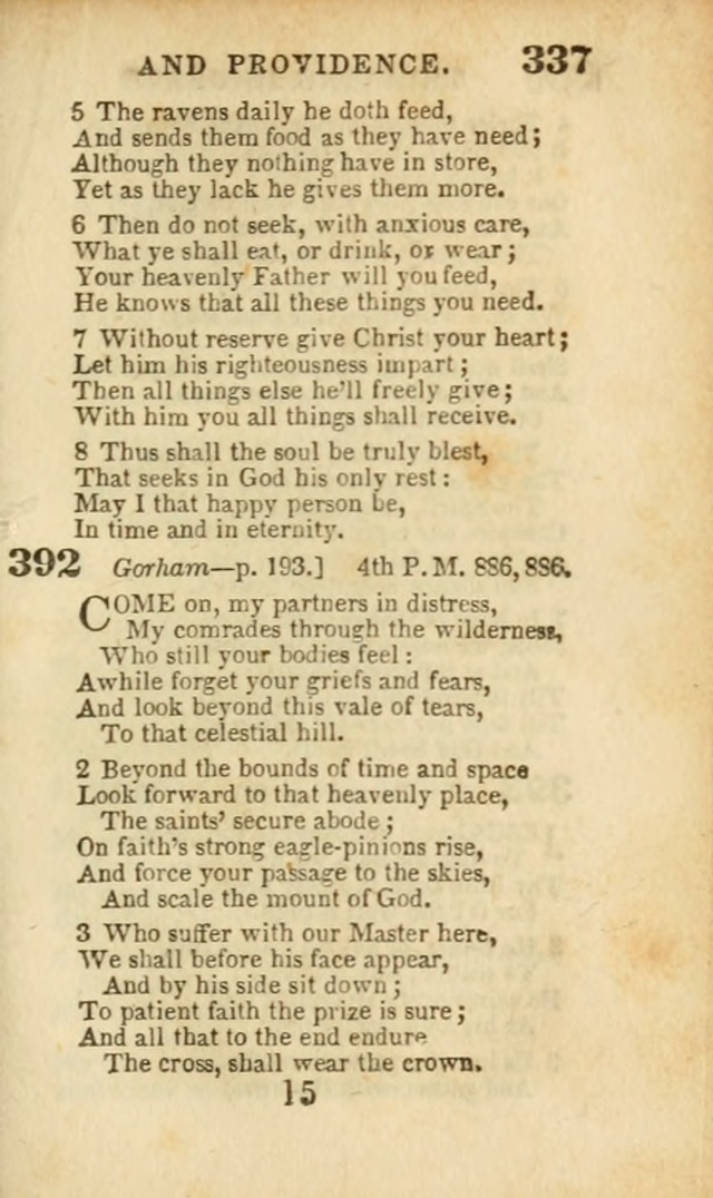 A Collection of Hymns: for the use of the Methodist Episcopal Church, principally from the collection of the Rev. John Wesley, A. M., late fellow of Lincoln College..(Rev. and corr. with a supplement) page 339