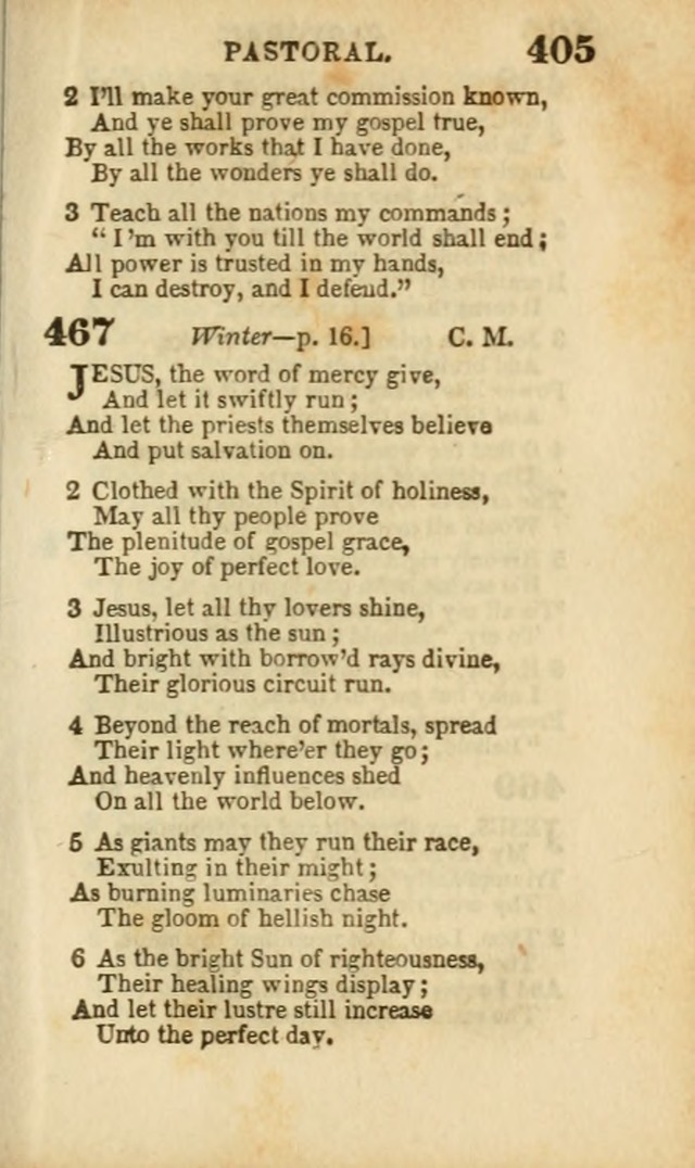 A Collection of Hymns: for the use of the Methodist Episcopal Church, principally from the collection of the Rev. John Wesley, A. M., late fellow of Lincoln College..(Rev. and corr. with a supplement) page 407