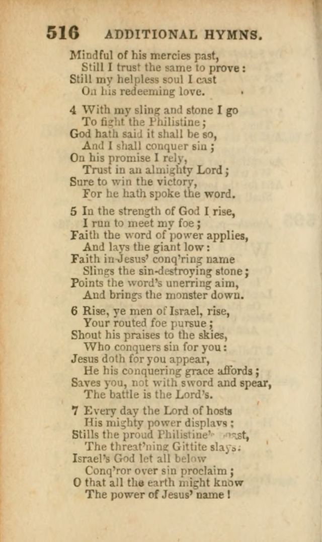 A Collection of Hymns: for the use of the Methodist Episcopal Church, principally from the collection of the Rev. John Wesley, A. M., late fellow of Lincoln College..(Rev. and corr. with a supplement) page 518