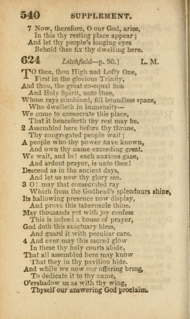 A Collection of Hymns: for the use of the Methodist Episcopal Church, principally from the collection of the Rev. John Wesley, A. M., late fellow of Lincoln College..(Rev. and corr. with a supplement) page 542