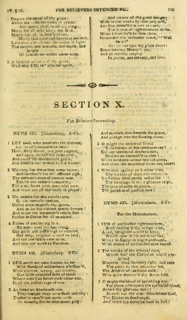 A Collection of Hymns: for the use of the people called Methodists; in miniature page 123
