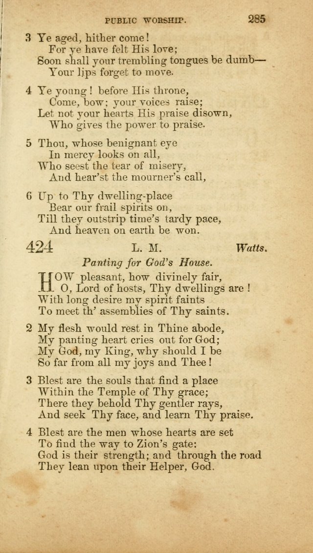 A Collection of Hymns, for the use of the United Brethren in Christ: taken from the most approved authors, and adapted to public and private worship page 287
