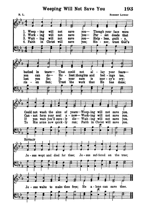 Choice Hymns of the Faith page 179