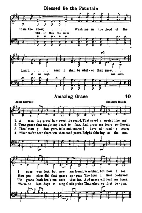 Choice Hymns of the Faith page 35