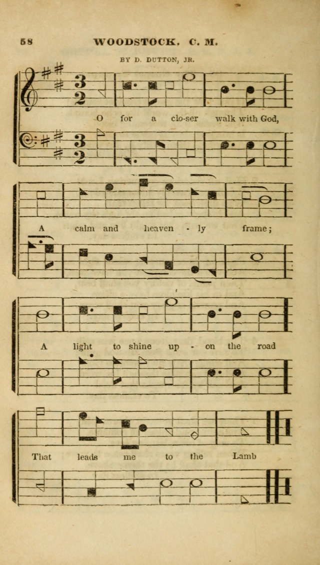 The Christian Lyre: adapted for use in families, prayer meetings, and revivals of religion page 58