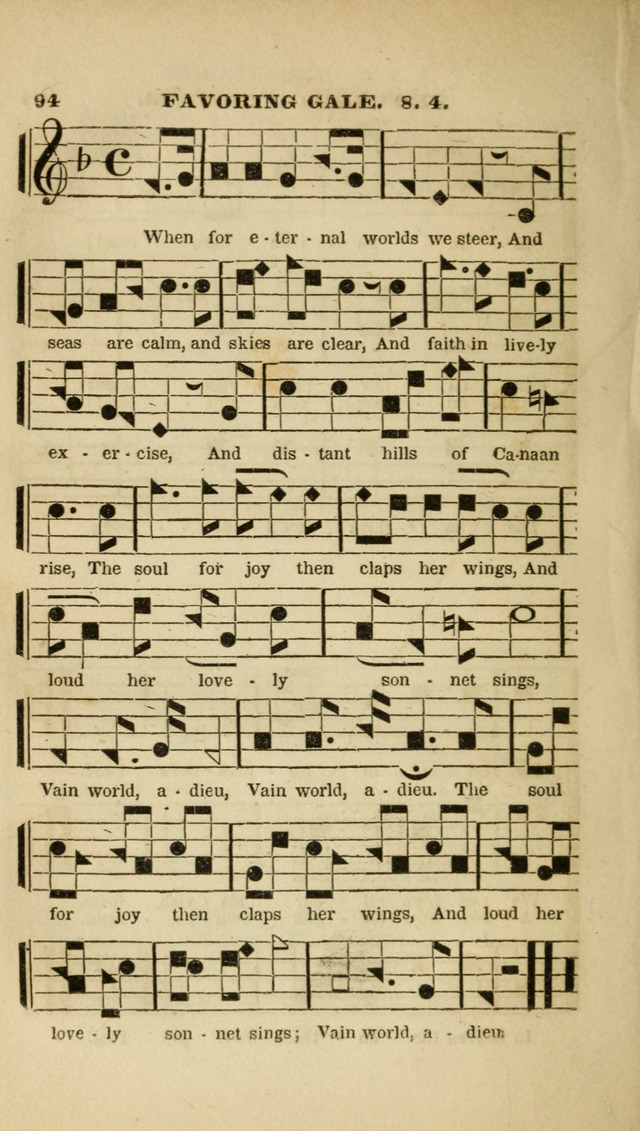 The Christian Lyre: adapted for use in families, prayer meetings, and revivals of religion page 94