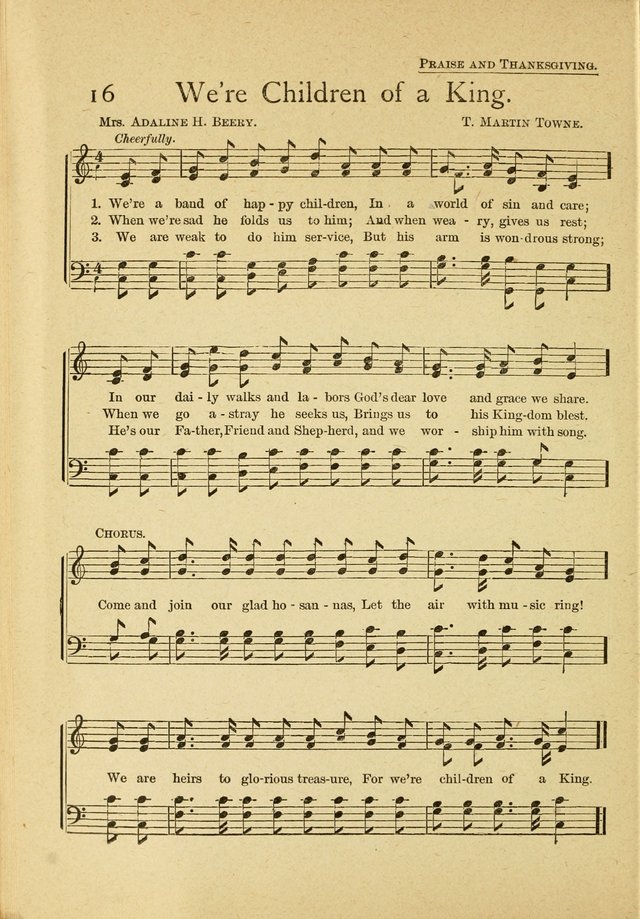 Christian Life Songs: for Sunday school, praise and prayer meeting, congregational singing, Christian Endeavor meetings, special meetings, choir & home page 12