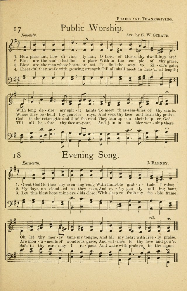 Christian Life Songs: for Sunday school, praise and prayer meeting, congregational singing, Christian Endeavor meetings, special meetings, choir & home page 13