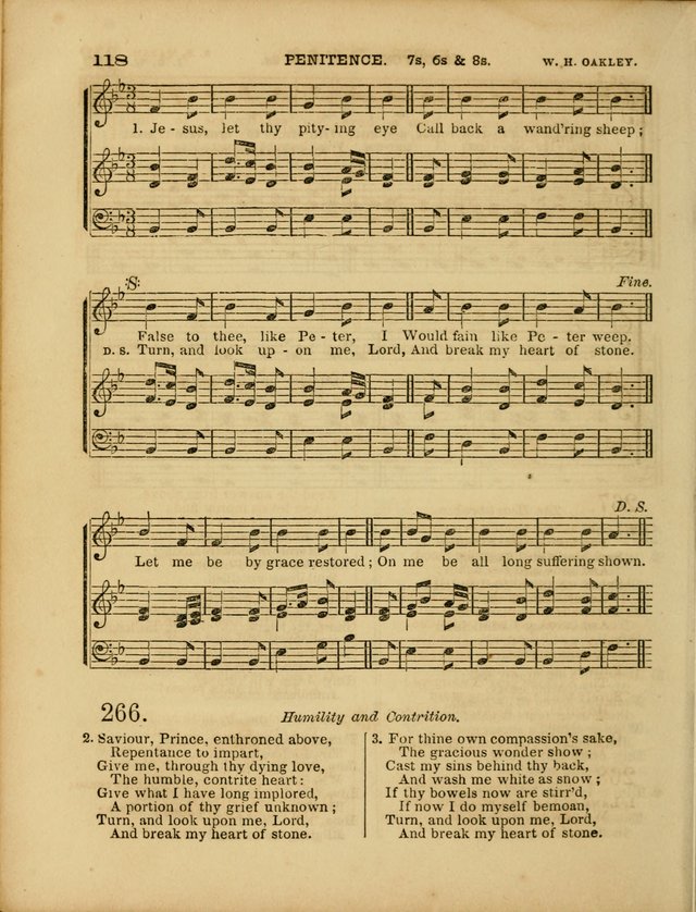 Cottage Melodies; a hymn and tune book, for prayer and social meetings and the home circle page 125