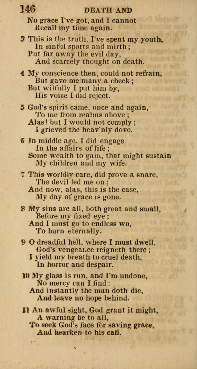 The Camp-Meeting Chorister: or, a collection of hymns and spiritual songs, for the pious of all denominations. To be sung at camp meetings, during revivals of religion, and on other occasions page 148