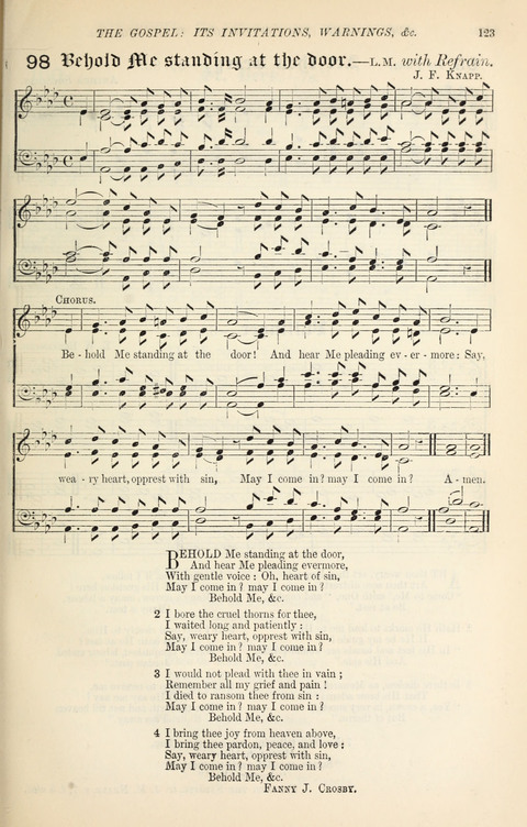 The Congregational Mission Hymnal: and Week-night service book page 121
