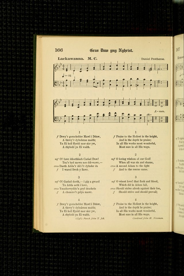 Cân a Mawl: llyfr hymna a thonau Methodistiaid Calfinaidd Unol Dalaethau yr America=Song and Praise: the hymnal of the Calvinistic Methodist Church of the United States of America page 170