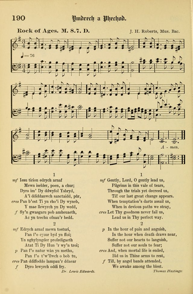 Cân a Mawl: llyfr hymna a thonau Methodistiaid Calfinaidd Unol Dalaethau yr America=Song and Praise: the hymnal of the Calvinistic Methodist Church of the United States of America page 194