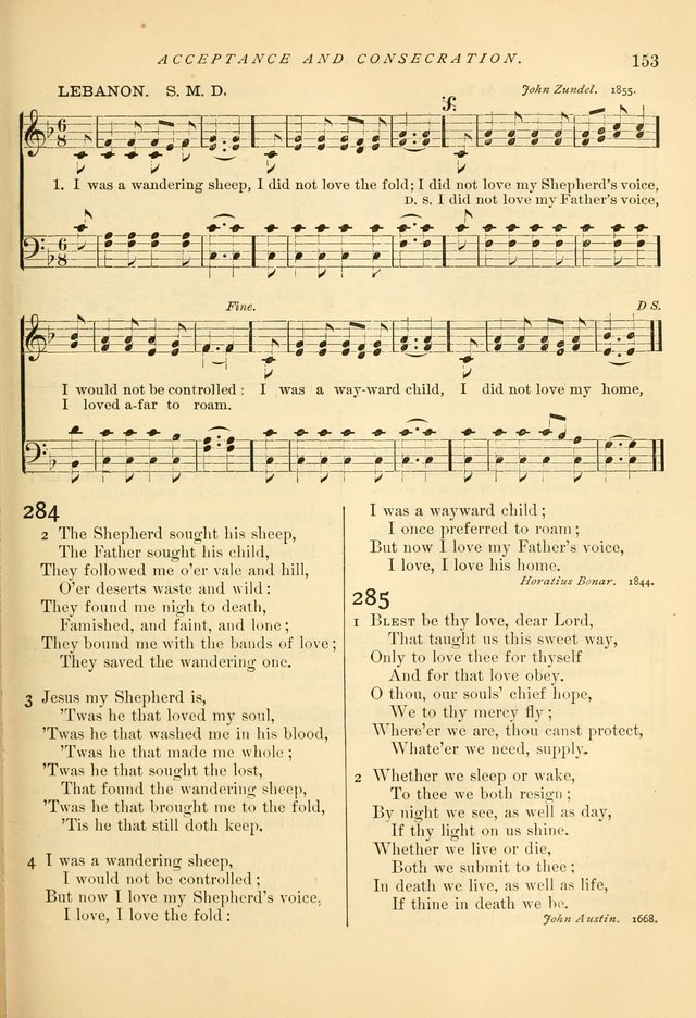 Christian Praise: a manual of worship for public, social and private devotion page 166