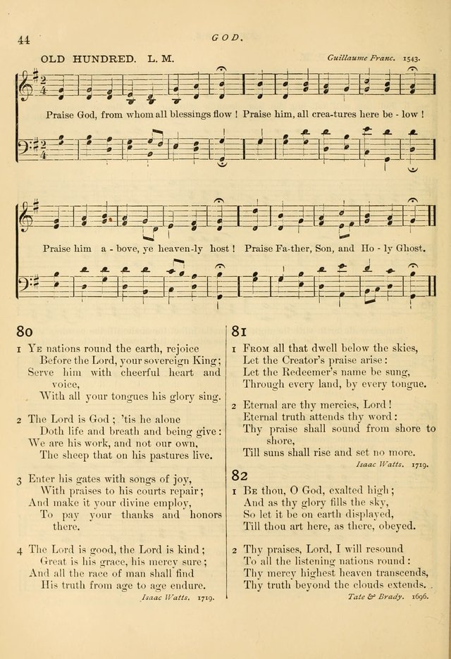 Christian Praise: a manual of worship for public, social and private devotion page 57