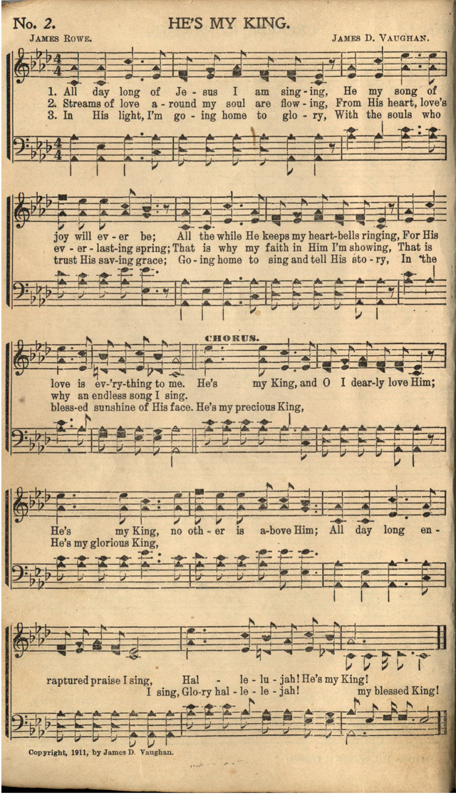 Crowning Praises: for Sunday-schools, revivals, conventions and all religious work and worship page 3