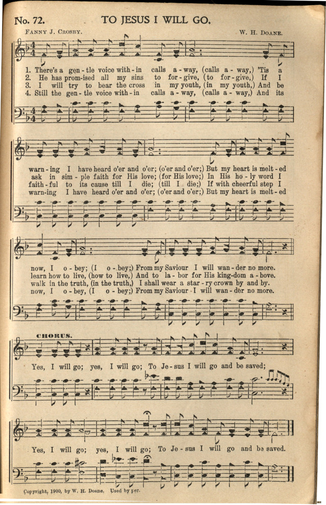Crowning Praises: for Sunday-schools, revivals, conventions and all religious work and worship page 61