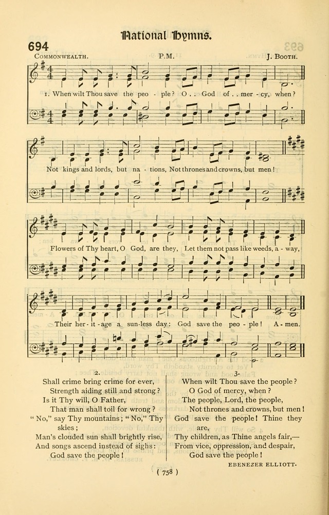 Common Praise: hymns with tunes for Christian worship page 801
