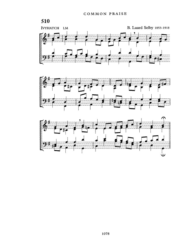 Common Praise: A new edition of Hymns Ancient and Modern page 1079