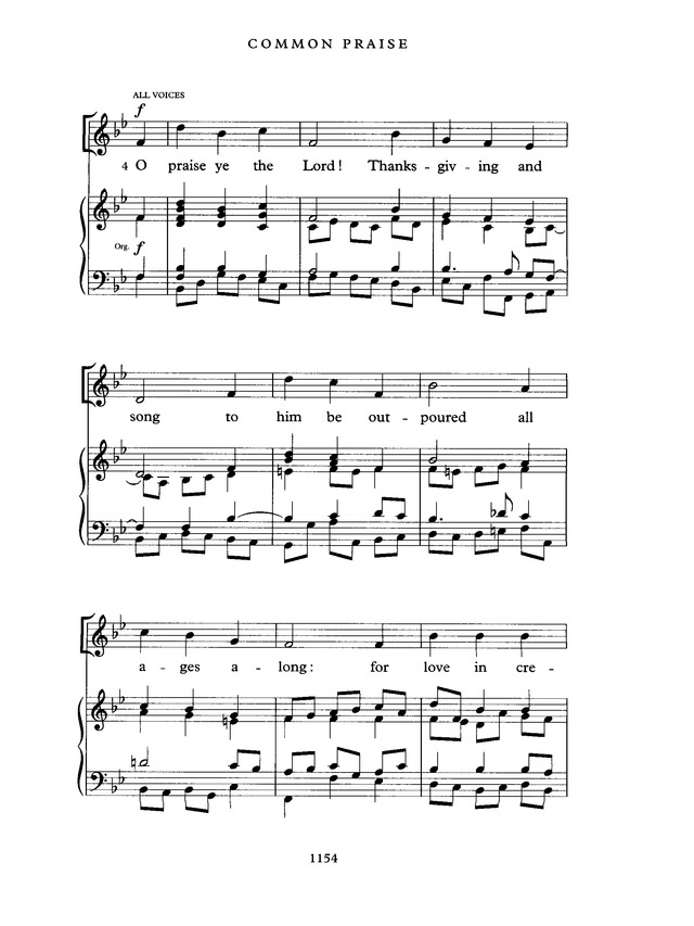 Common Praise: A new edition of Hymns Ancient and Modern page 1155